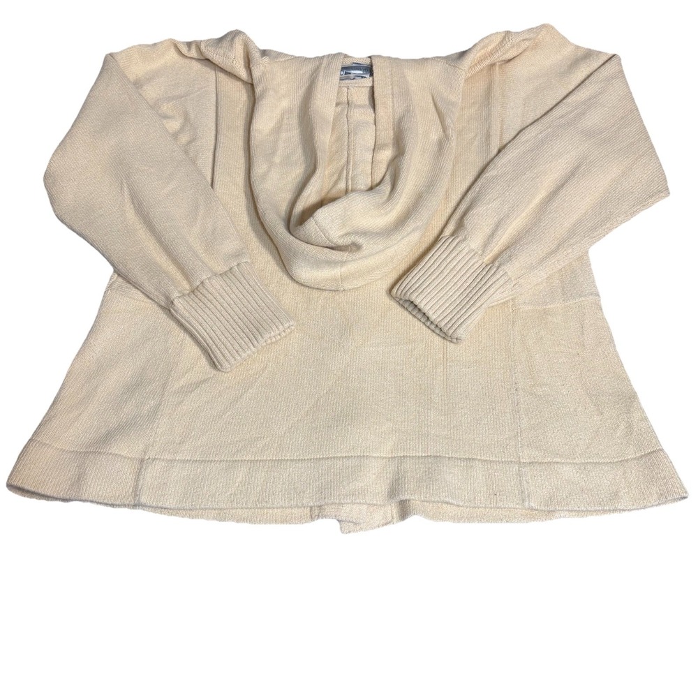 Barbara Wells Studio Button Front Cardigan Yellow XL Oversized Lagenlook Women - Picture 3 of 9